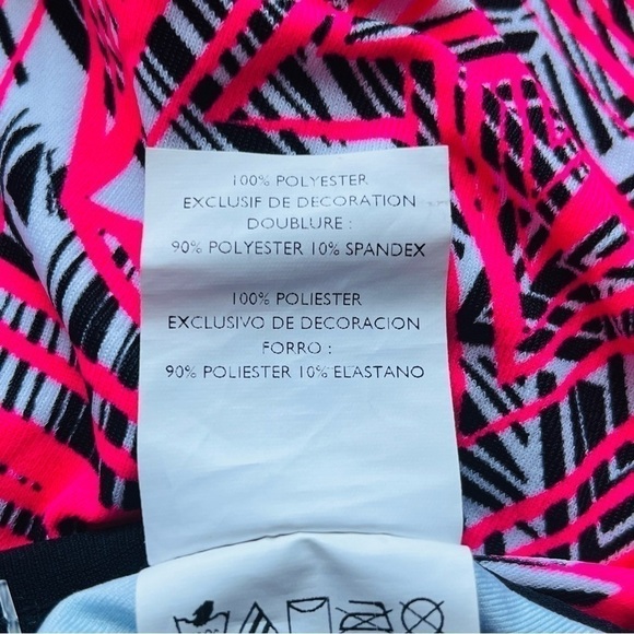 Nike Women's Scatter Brain Classic Lingerie Tank Swimsuit size 6 pink flash - Picture 11 of 13